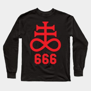 Sigil Of Leviathan 666 Long Sleeve T-Shirt